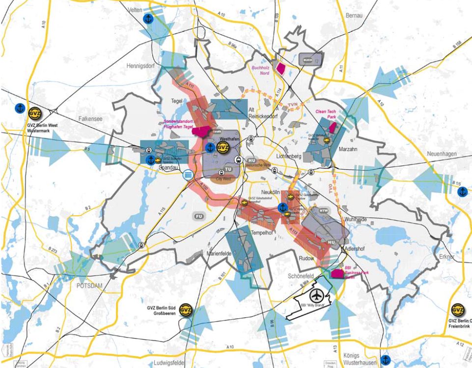 Stadtentwicklungsplan Industrie und Gewerbe